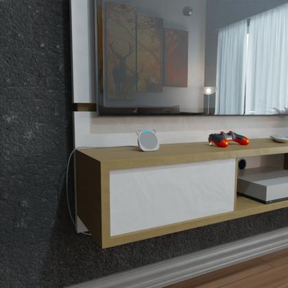 Imagem de Suporte Base de Mesa Tema Orelha Gato Gatinho Cat Compatível com Alexa Echo Pop