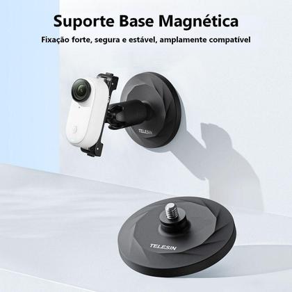 Imagem de Suporte Base Fixação Magnética Pra Câmera Insta360 Go 3