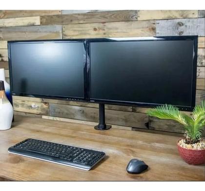 Imagem de Suporte Bi-Articulado de Mesa para 2 Monitores de 13 a 32 Polegadas AR-204