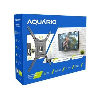 Imagem de Suporte Biarticulado Para TV Universal 26-60" SAV-3400 Aquário