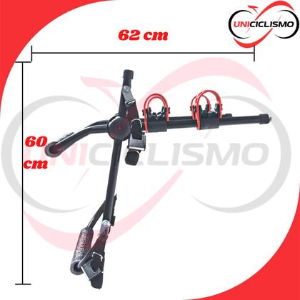 Imagem de Suporte Bicicleta Carro Transbike Universal Hatch Sedan
