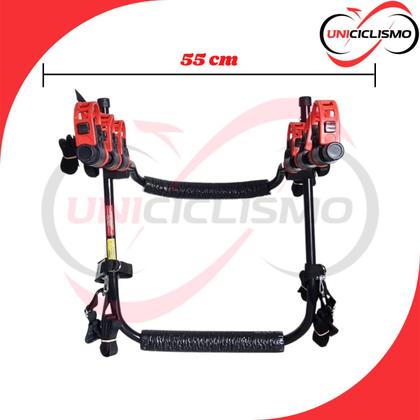 Imagem de Suporte Bicicleta Carro Transbike Universal Hatch Sedan