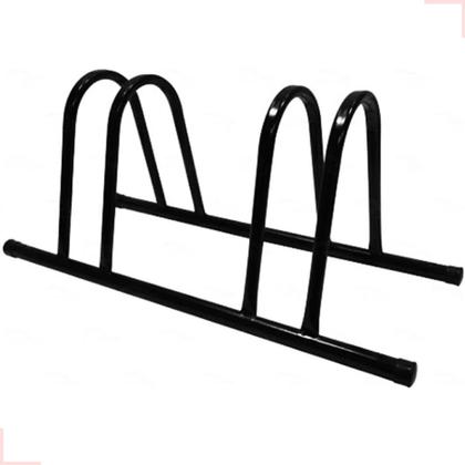 Imagem de SUPORTE BICICLETA CHÃO - 2 VAGAS - Bicicletário - expositor de bike