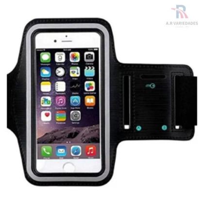 Imagem de Suporte Braçadeira Celular Corrida Com Até 6 Polegadas.