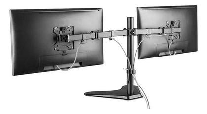 Imagem de Suporte Braço Articulado Base De Mesa Para Monitor Duplo