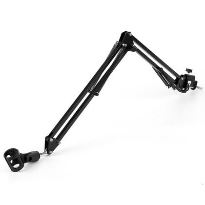 Imagem de Suporte,Braço Articulado,haste Flexível P/microfone gravação,rádio c/ 80 cm,aço