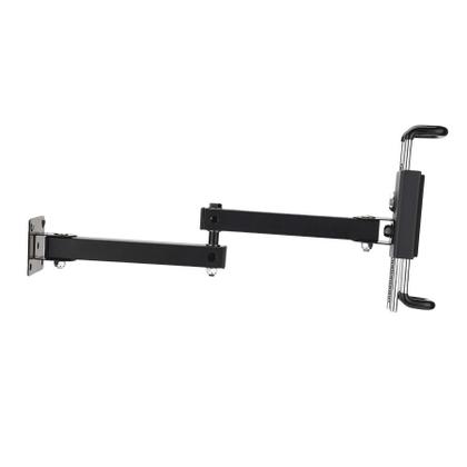 Imagem de Suporte, Braço Articulado Parede c/ Trava Segurança Antifurto p/Tablet iPad, Samsung Galaxy Tab, Xiaomi, Aço