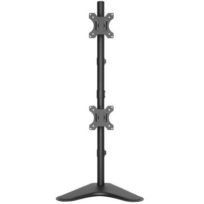 Imagem de Suporte Braço Articulado Vertical Base De Mesa Para Monitor Duplo 14 A 32 Polegadas - 2 Monitores Tfs-v2