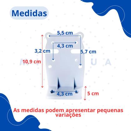 Imagem de Suporte Carcaça De Filtro Cavalete Caixa Dagua Parede