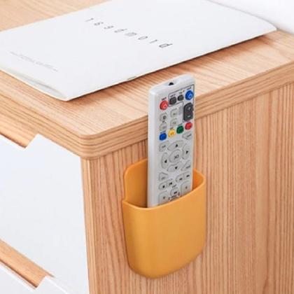 Imagem de Suporte Celular E Controle Remoto Organizador Adesivo Parede