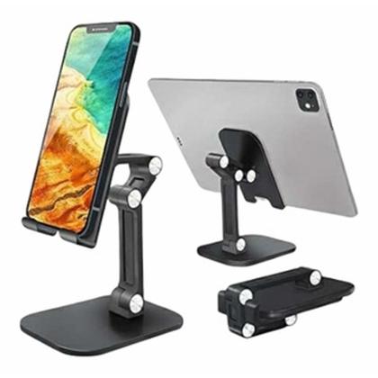 Imagem de Suporte Celular e Tablet de Mesa Dobrável Articulado S002