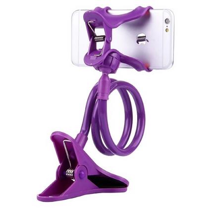 Imagem de Suporte Celular Mesa Cabeceira Cama Haste Flexível Universal