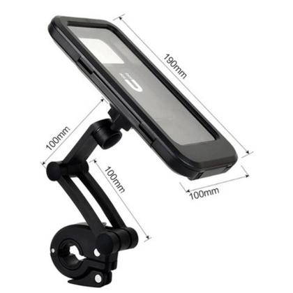 Imagem de Suporte Celular Moto Bicicleta Á Prova Dágua  Acessórios para Moto 360 Articulado 6.6 Pol Universal