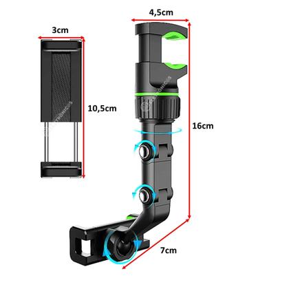 Imagem de Suporte Celular Universal 360 Multifuncional Carro MTG098