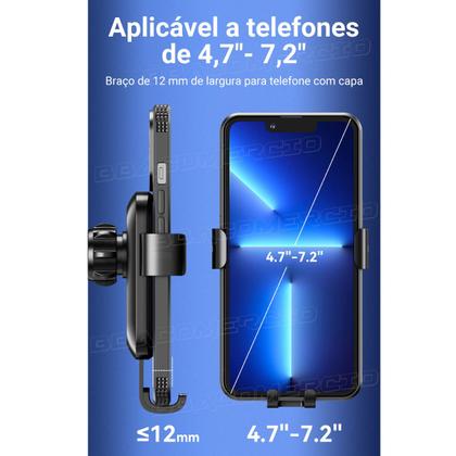 Imagem de Suporte Celular Veicular Carro Ventosa Painel Vidro 360 Univ