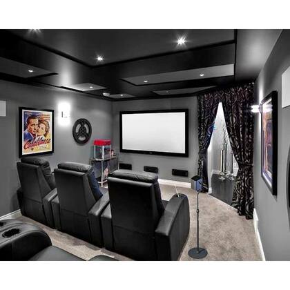 Imagem de suporte CHAO DE Pedestal para caixas de Home Theater - Base Redonda