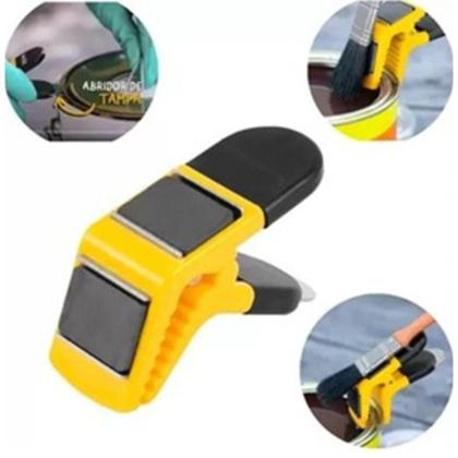Suporte Clip Magnético Para Pincel Com Abridor De Latas - Pentech Imagem de Suporte Clip Magnético Para Pincel Com Abridor De Latas