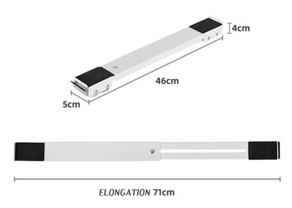 Imagem de Suporte com Rodinhas para Geladeira e Fogão e Máquina de Lavar