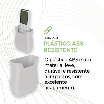 Imagem de Suporte Compacto para Controle Remoto de Ar Condicionado TV Universal Organização 