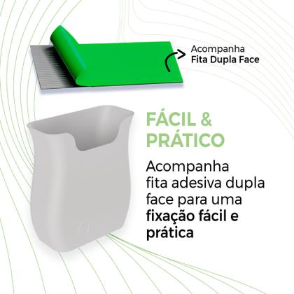 Imagem de Suporte Compacto para Controle Remoto de Ar Condicionado TV Universal Organização 