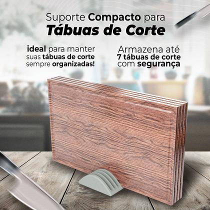 Imagem de Suporte Compacto para Tábuas de Corte Organização com Estilo
