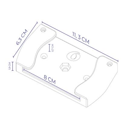 Imagem de Suporte Compatível Com Projetor Salange Hy300 E Magcubic