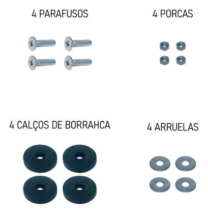Imagem de Suporte Condensadora Ar Condicionado Split 7 A 18000 450mm