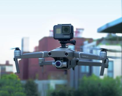 Imagem de Suporte Conector Pgytech com Encaixe 1/4 Polegadas Drone DJI Mavic 2