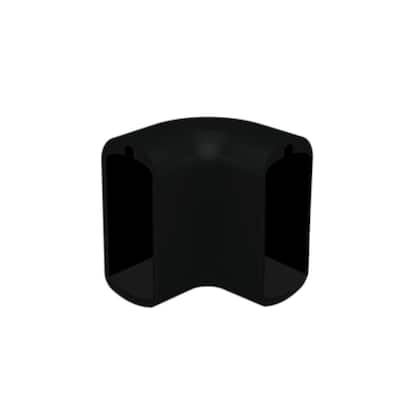 Imagem de Suporte Conexão 90 Preto Para Cabideiro Vesto Rm282 Rometal
