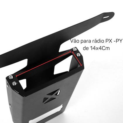 Imagem de Suporte Console de Teto Radio Px-PY - Troller até 2008