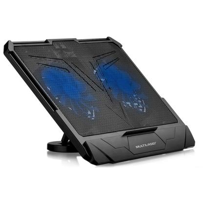 Imagem de Suporte Cooler Multilaser para Notebook até 17 com Base Giratória 360 - AC382 