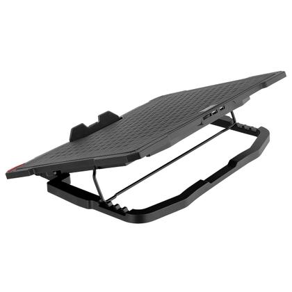 Imagem de Suporte Cooler para Notebook com 6 Fans, LED Azul e USB Hub