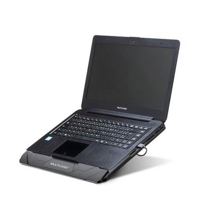Imagem de Suporte Cooler para Notebook com duas ventoinhas e base giratória Multilaser - AC382