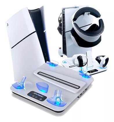 Imagem de Suporte Cooler Para Ps5 Carregador Duplo Base Vr Completa