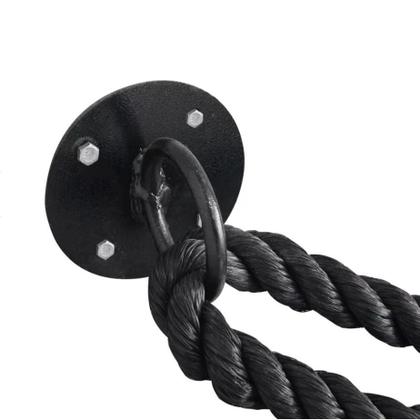 Imagem de Suporte Corda Naval Trx Sem Giro Rede Gancho Teto Parede Academia Treino Fitness Parede Alongamento Musculação Funcional