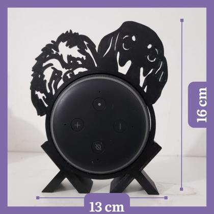 Imagem de Suporte de Alexa Echo Dot 3 Lhasa e Dachshund