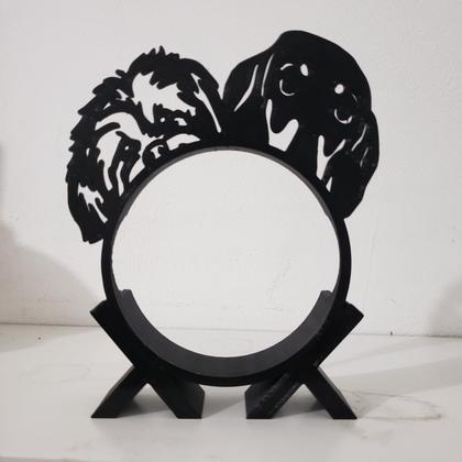 Imagem de Suporte de Alexa Echo Dot 3 Lhasa e Dachshund