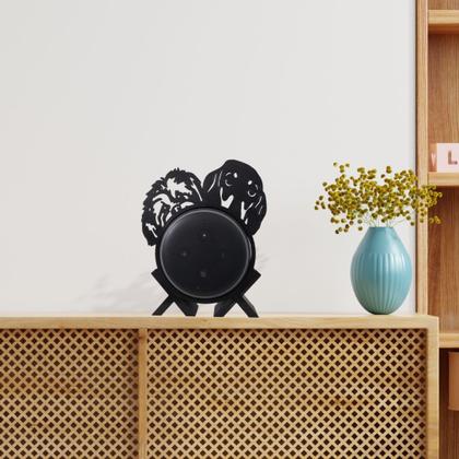 Imagem de Suporte de Alexa Echo Dot 3 Lhasa e Dachshund