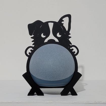 Imagem de Suporte de Alexa para Echo Dot 4  e Dot 5 "Border Collie"