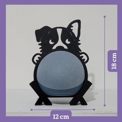 Imagem de Suporte de Alexa para Echo Dot 4  e Dot 5 "Border Collie"