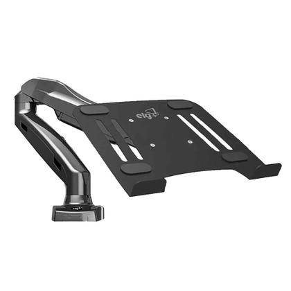 Imagem de Suporte de Apoio para Notebook, De 10" a 17", Compatível com Pistão a Gás, Suporta Até 9kg, Preto, FB7510, ELG