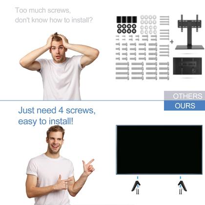 Imagem de Suporte de base de TV TCL Roku Smart TV de 28 a 65 polegadas - Dinghosen