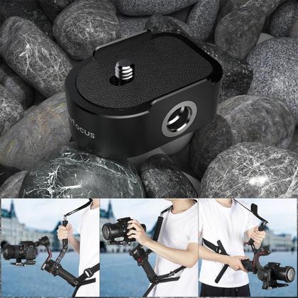 Imagem de Suporte De Bateria DJI RS 4 RS 3 RS 2 Com Base De Montagem E Soquete QD Rosca 14 38