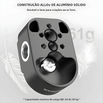 Imagem de Suporte De Bateria DJI RS 4 RS 3 RS 2 Com Base De Montagem E Soquete QD Rosca 14 38