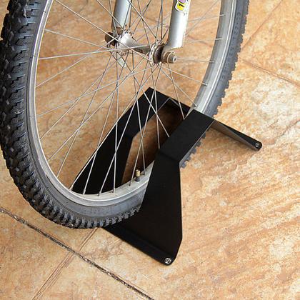 Imagem de Suporte de Bicicleta de Chão - Aço - Preto