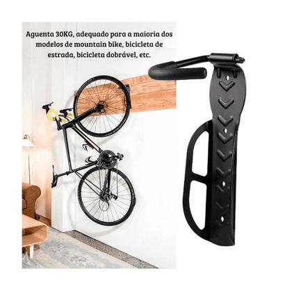 Imagem de Suporte De Bike Bicicleta Gancho de parede Pendurar Vertical Wbcom