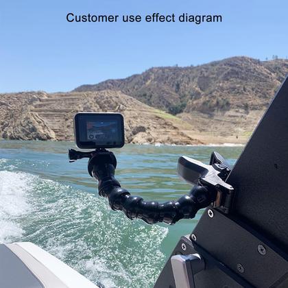 Imagem de Suporte de braçadeira com pescoço de ganso para GoPro Hero 13-4 Session