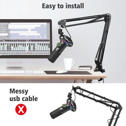 Imagem de Suporte de braço Boom SUNMON para microfone Fifine K658