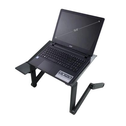 Imagem de Suporte De Cama Desk C/ Mousepad P/ Notebook C/ Cooler Preto
