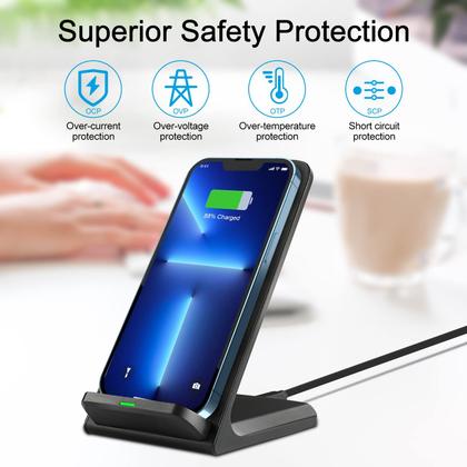 Imagem de Suporte de carregador sem fio OneCut para Samsung Galaxy S24+ S24 Ultra S23 S22 S21 S20 FE S10 S10e S9 Plus S8 Note 20 10 9 8 Z Flip Fold 5 4 3